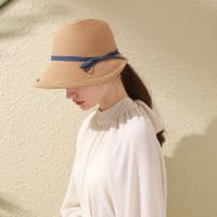 Sombrero de rafia para mujer – Hecho a mano, ala ancha, plegable y transpirable – Ideal para playa, vacaciones, estilo bohemio y fotos veraniegas – Talla ajussombrero de sol mujer sombrero de playa mujer sombrero verano mujer  Sombrero de paja artesanal - details 7
