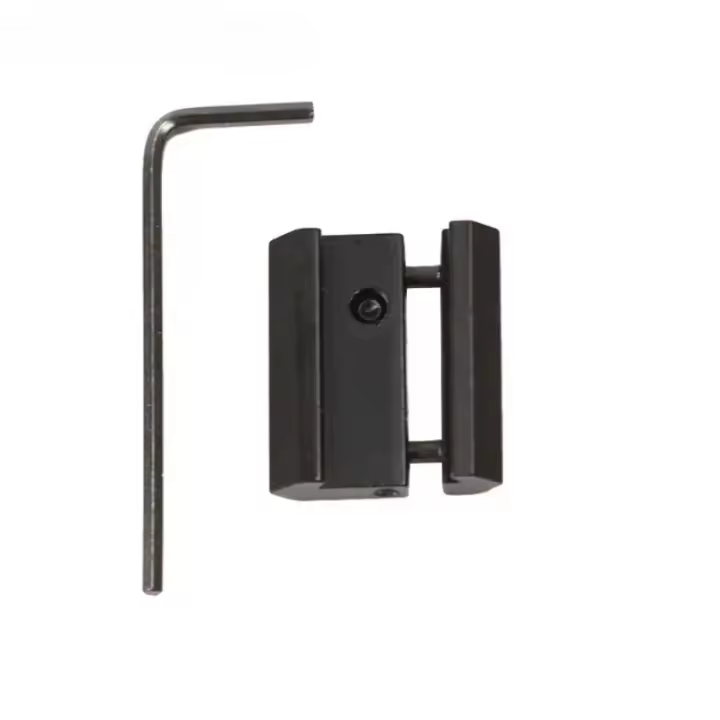 Adaptador De Tangente Táctica 11mm a 20mm Base De Montaje De Ranura Picatinny Aluminio Soldadura Directa Sin Empuñadura - 1