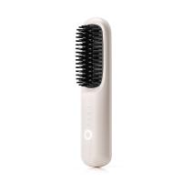 Cepillo alisador de cabello portátil, alisador de cabello inalámbrico, mini cepillo alisador de cabello inalámbrico de calentamiento rápido con pantalla - details 0