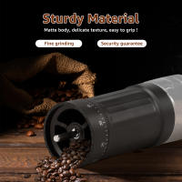 Molino De Café Manual Con Manillar Desmontable Y Cepillo De Limpieza Acero Inoxidable Ajustable En Gruesura Para Granos De Café - details 0