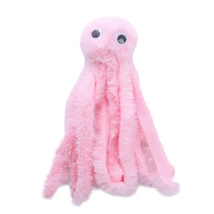 Juguete Para Gatos Octopus Mordedor Para Gatos Recién Nacidos Producto Para Mascotas Cross-border Material De Peluche - 1