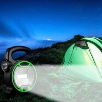 Linterna Portátil Super Brillante LED COB Para Camping Y Excursiones Fuente De Luz Alimentada Por Batería No Incluida - details 1
