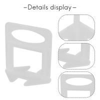 Sistema de nivelación de azulejos, Clips de 2Mm -400 piezas, espaciadores de azulejos DIY para instalación profesional de azulejos de cerámica y piedra - details 4