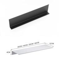 Estante De Ducha En Aluminio Blanco Organizador De Baño Y Cocina Soporte De Pared Espacioso Accesorios Para El Hogar - details 4