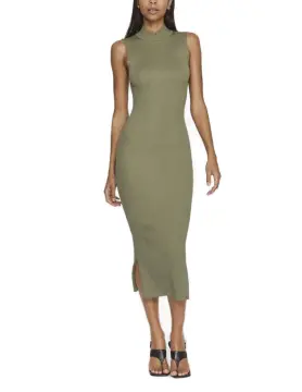 Vestido Midi Jacquard | Ofertas En Vestidos De Mujer | Fifty Factory