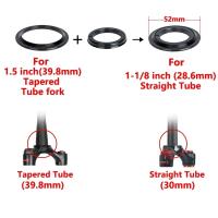 MTB Ciclismo Bicicleta Interno Sin Rosca Semi-integrado CNC Juego De Guías De Manillar 1 1/8 "-1 1/2" Rodamiento Sellado Recto Taperado Guía De Palo - details 2