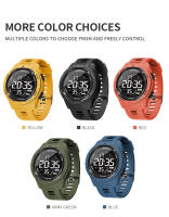 Reloj Deportivo Digital WECOOL 50M Impermeable Con Luz LED Y Alarma Multifuncional W-616 Bandeja De PU Resistente Al Choque - details 9