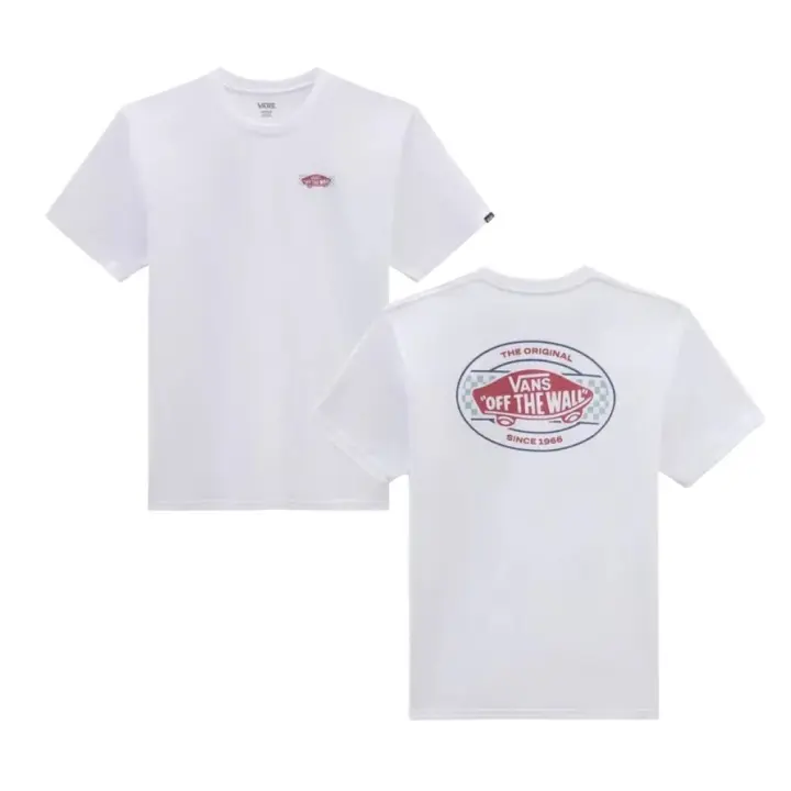Camiseta Vans Wayrace Tee-B Blanco T Shirt Vn000Fkmwht1 - 1