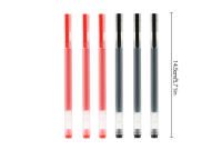Lápices De Gel 0.5mm En Colores Negro Azul Y Rojo Pack De 5/10/12 Piezas Herramienta De Escritura Para Escuela Y Oficina - details 0