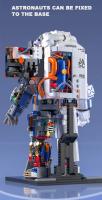 900PCS MOC Spaceman Astronauta Bloques De Construcción Modelo Juguete De Rompecabezas De Aventura Exploratoria Mecánica Regalo De Navidad Para Niños - details 10