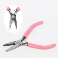 Alicates Diagonales Mini De Metal Rosa Duraderos 5 Estilos Nariz Redonda Y Punta Curva Para Bricolaje Joyería Herramientas De Juego - details 9