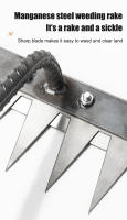 Pala Multifuncional Desmontable Completa De Acero Para Limpieza Agrícola Con Cinco Dientes Herramienta De Riego Para Jardín - details 10