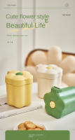 Basura De Escritorio En Forma De Flor 1pc Mini Bote De Basura Para El Hogar Y Dormitorio Para El Baño Y Uso Diario - details 0