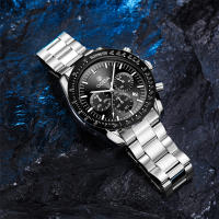 Reloj De Cuarzo Retro Clásico Para Hombres Odeda Design 2024 45mm 30m Impermeable Deportivo Y De Negocios Con Cierre De Plegar Y Seguridad - details 4