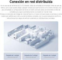 Xiaomi Mesh System AC1200 (1-Pack) Sistema | Red de Malla Estable Cobertura Wi-Fi Velocidad hasta 1200Mbps | 2 Puertos RJ-45 Banda de 2,4 GHz y 5 GHz | Conectividad en Línea Estable para 10 dispositivos | Puerto GigaBit | Función Mesh - Color: Blanco - details 14