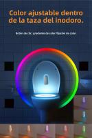 Lámpara De Noche LED Con Sensor De Movimiento Recargable Para Inodoro Y Baño Iluminación De Pies Para Pasillos Y Escaleras - details 2