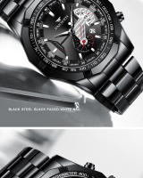 Reloj De Pulsera Deportivo De Lujo Para Hombre 2024 Marca Top Casual Militar Cuarzo Impermeable Acero Inoxidable Relogio Masculino - details 13