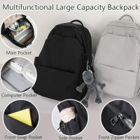 Mochila Escolar, Mochila Unisex Impermeable para Ordenador Portatil 15.6 Pulgadas Mochila Portatil, Mochilas Tipo Casual Mochilas para Adolescente Negocio Trabajo Diario Viaje Escolares - details 1