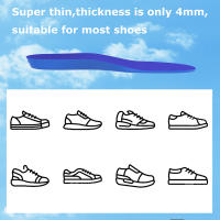 Almohadillas De Zapato Con Portador Oculto Para Airtag Cómodas Y Seguras Para Ancianos Y Niños Accesorio De Zapatilla Compatible Con AirTag Material PU Foam Color Azul - details 8