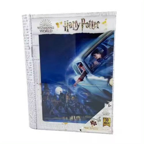 PUZZLE-LIBRO LENTICULAR HARRY POTTER Y RON EN EL F PRIME 3D REDSTRING 35628 - 1