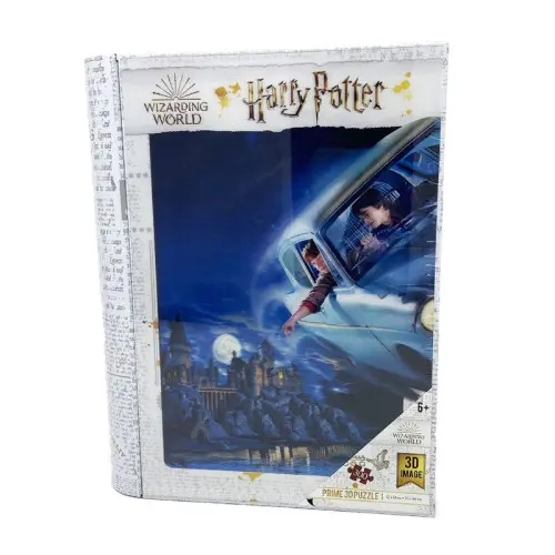PUZZLE-LIBRO LENTICULAR HARRY POTTER Y RON EN EL F PRIME 3D REDSTRING 35628 - 1