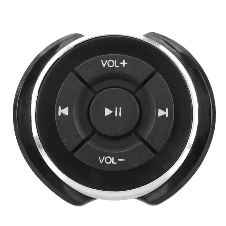 Botón De Volumen Bluetooth Para Motos Y Coches Control Remoto Inalámbrico Para Teléfonos IOS Y Android Tablet Y Bicicleta - 1