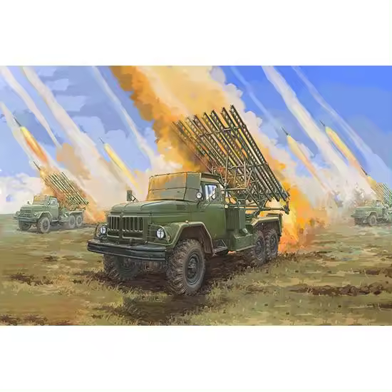 TROMPETER 01062 SOVIET 2B7R MÚLTIPLE LANZADOR DE COHETES BM-13 HMM 1/35 - 1