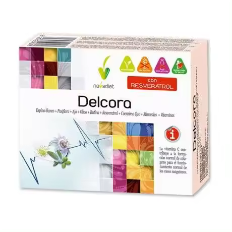 Delcora SinGluten Vegan 60caps Nova Diet - 1