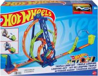 Hot Wheels Triple Triple Looping ,pistas Hot wheels  Mattel HMX38 - details 5