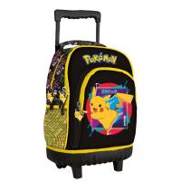 CYP BRANDS MOCHILAS GRANDES CON CARRO INFANTILES - VARIOS MODELOS A ELEGIR - SPIDER MAN 3D, POKEMON, SONIC - POLIÉSTER - NIÑOS Y NIÑAS - REGALO - PRODUCTO OFICIAL - details 1
