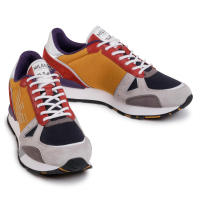 Emporio Armani Zapatillas Hombre Gris Amarillo X4X289 XM499 N245 - details 2
