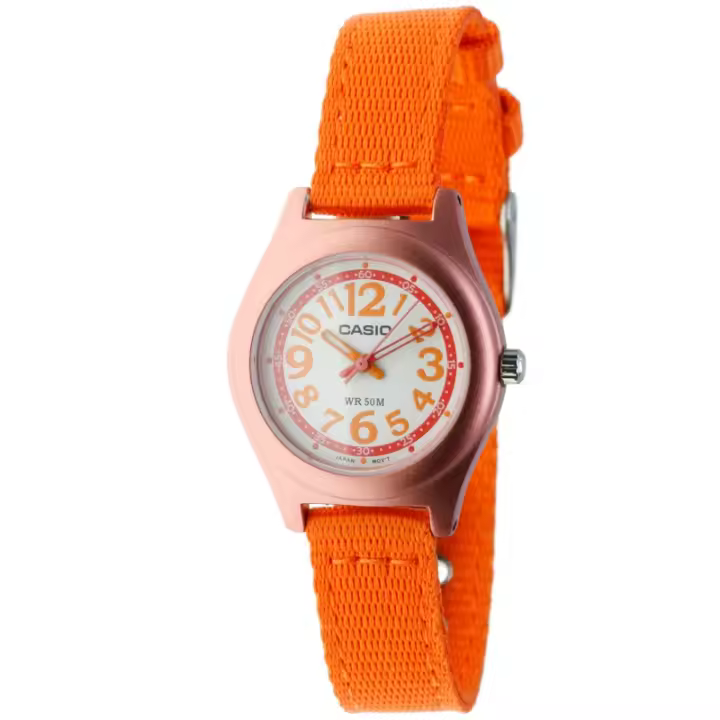 Casio Ltr-19b-4b3  Reloj Para Para Niña Color Naranja - 1