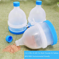 Funel De Proteína De 2 Capas Portátil Para Botella De Agua Y Proteína Sin BPA Compatible Con Botellas De Gimnasio - details 6