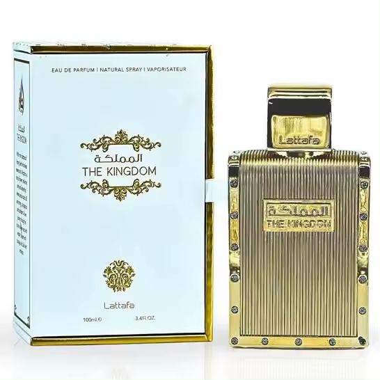 Perfume de hombre Lattafa The Kingdom 100ML - Aroma refrescante y cautivador, duración duradera - 1