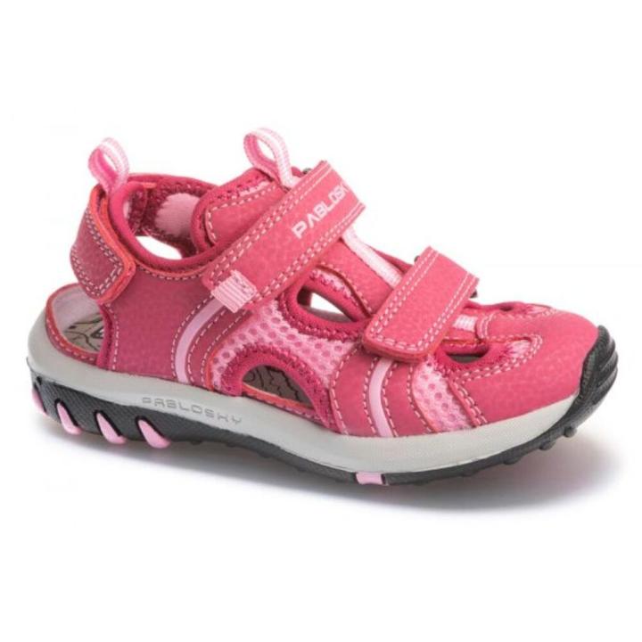 Chaussure Ecologique Fille Pablosky Sandale Fille Capri 877014 | Matériaux Recyclés | Confort Optimal Sandale Fille 37