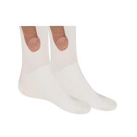 1 Par De Calcetines Casuales Divertidos Para Hombres Y Mujeres Calcetines De Algodón Con Patrón Original Regalo De Navidad Hip-Hop Calcetines De Moda - details 3