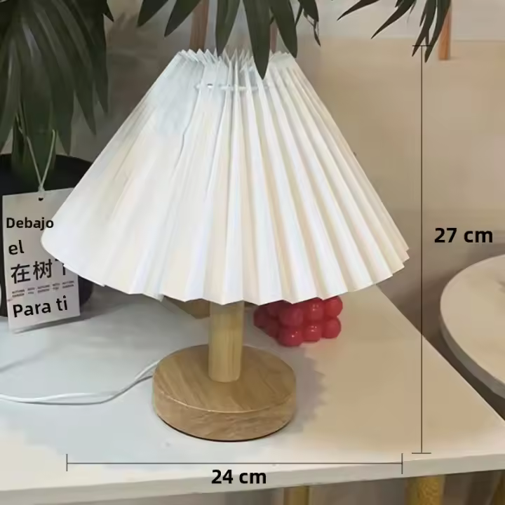 Lámpara De Escritorio LED Nórdica Con Enchufe USB Iluminación Interior Luz Nocturna Para Dormitorio Bar Cafe Decoración De Mesa - 1