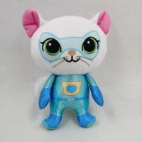 Muñeco De Peluche Suave Y Transparente Super Kitty Team Para Niños Juguete De Gatito Azul Verde Y Amarillo Regalo Navideño - details 1