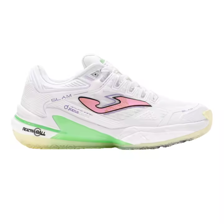 Zapatillas Slam Lady blanco para mujer. Suela Omni ideal para pádel y tenis - 1