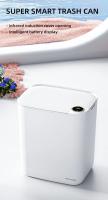 Bandeja De Cocina Inteligente Con Sensor De Llenado Y Recarga Por Tipo-C Resistente Al Agua Con Apertura Automática Para Cocina Y Baño - details 0