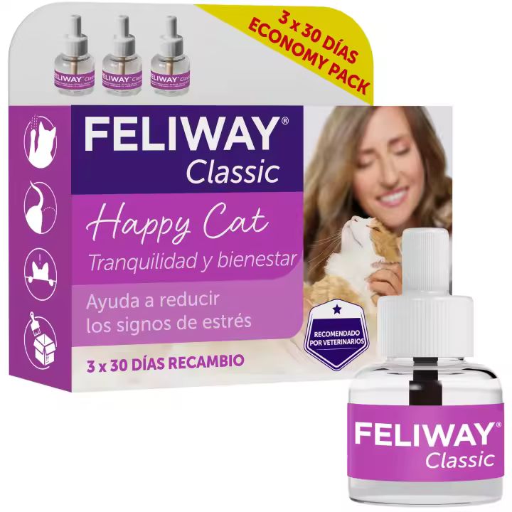 Feliway Recambio 48 Ml Pack 3 Unidades - 1