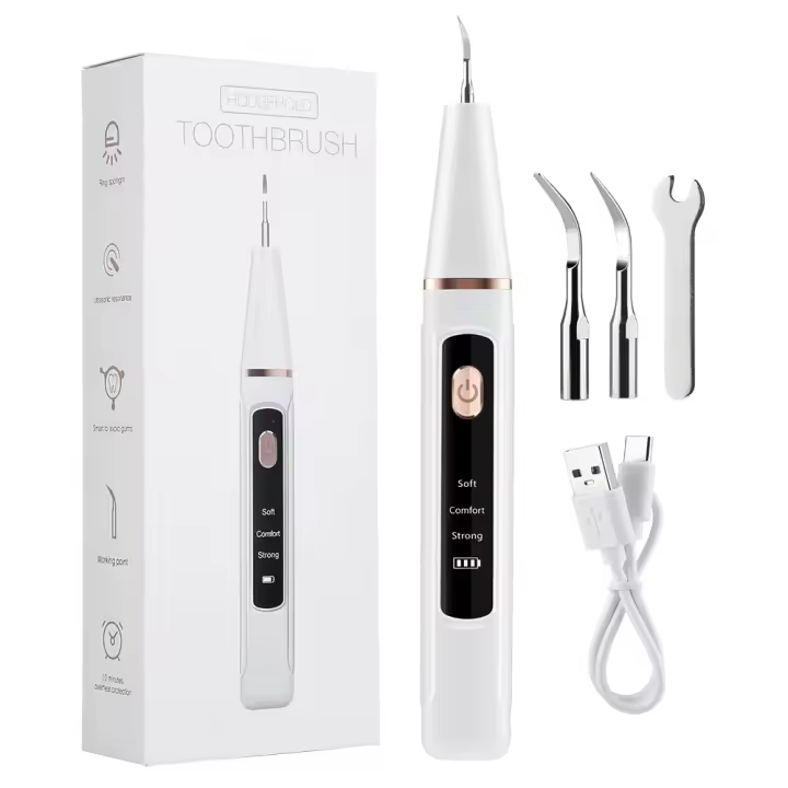 Limpiador Dental ultrasónico eléctrico, blanqueador de dientes, eliminación de cálculo, irrigador de dientes, eliminador de placa de piedra, eliminador de sarro - 1