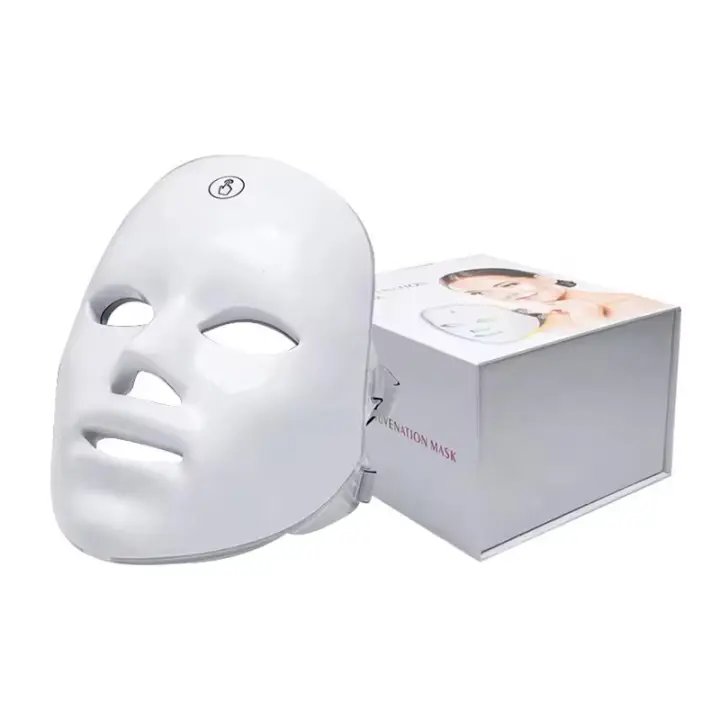 Instrumento De Belleza Multifuncional Colorful Rejuvenecimiento Por Fotón Máscara Facial Anti-acné Para El Cuello Uso Doméstico - 1