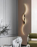 Lámparas De Pared LED Para Interior En Negro Oro Blanco Iluminación Para Dormitorio Pasillo Aisle Balcón Luz De Pared Moderna - details 11