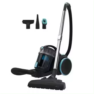 CECOTEC 08591 Aspiradora de trineo de 800 W sin bolsa con tubo telescópico y accesorios Conga Rockstar Multicyclonic XL - 1