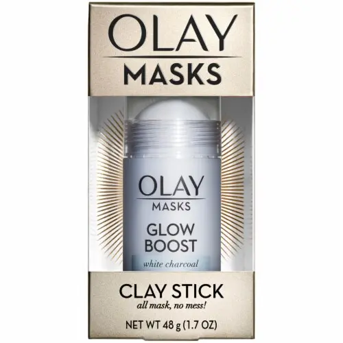 OLAY Clay Stick Mask Glow Boost White Charcoal - 1