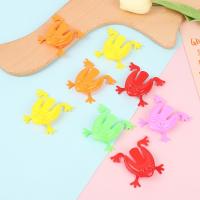 10/20Pcs Juguetes De Rana Saltarina En Color Sólido Juguete De Plástico Para Juego Familiar Y Alivio Del Estrés Regalo De Cumpleaños Para Niños - details 9