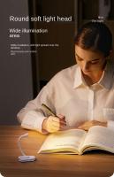 Lámpara De Lectura Mini Portátil LED Recargable Por USB Protección Ocular Para Interiores Decoración Pequeña Luz Nocturna - details 1