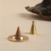 Bandeja De Incienso Estilo Antiguo Chino Con Torre De Cobre Puro Herramientas De Incienso Modelo De Torre Decoración De Escritorio DIY Conos De Incienso - details 6