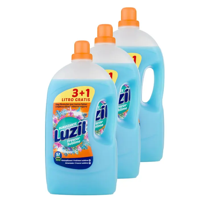 Suavizante Luzil Azul Clasico 3+1 litro Gratis - 1